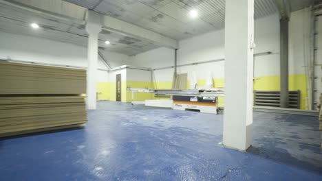 interior de las fábricas de carpintería
