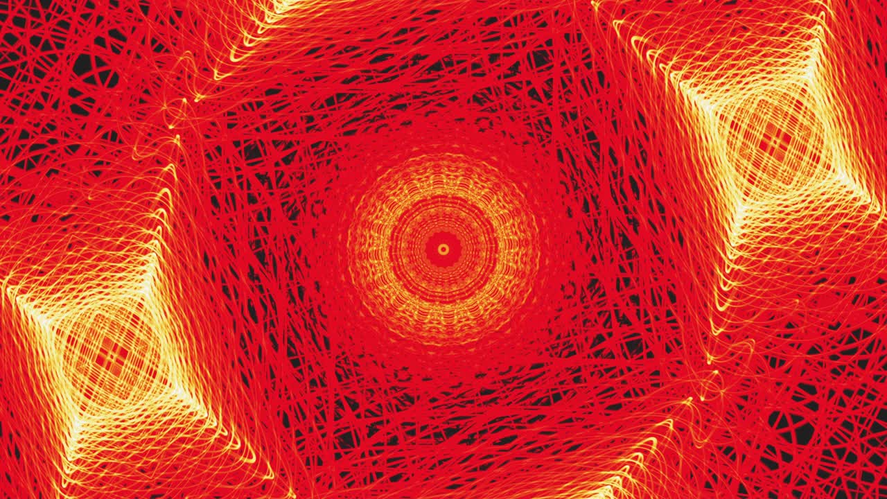 en rojo en movimiento