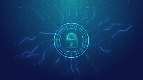 blockchain cybersecurity data protection secure crypto wallet security hologram virtual hud shield