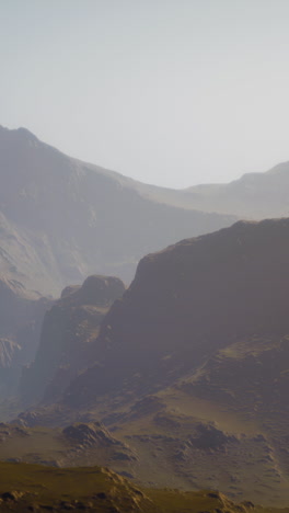 misty mountain landscape