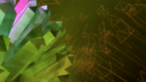 fondo de movimiento animado generado por computadora para la producción de películas de video web