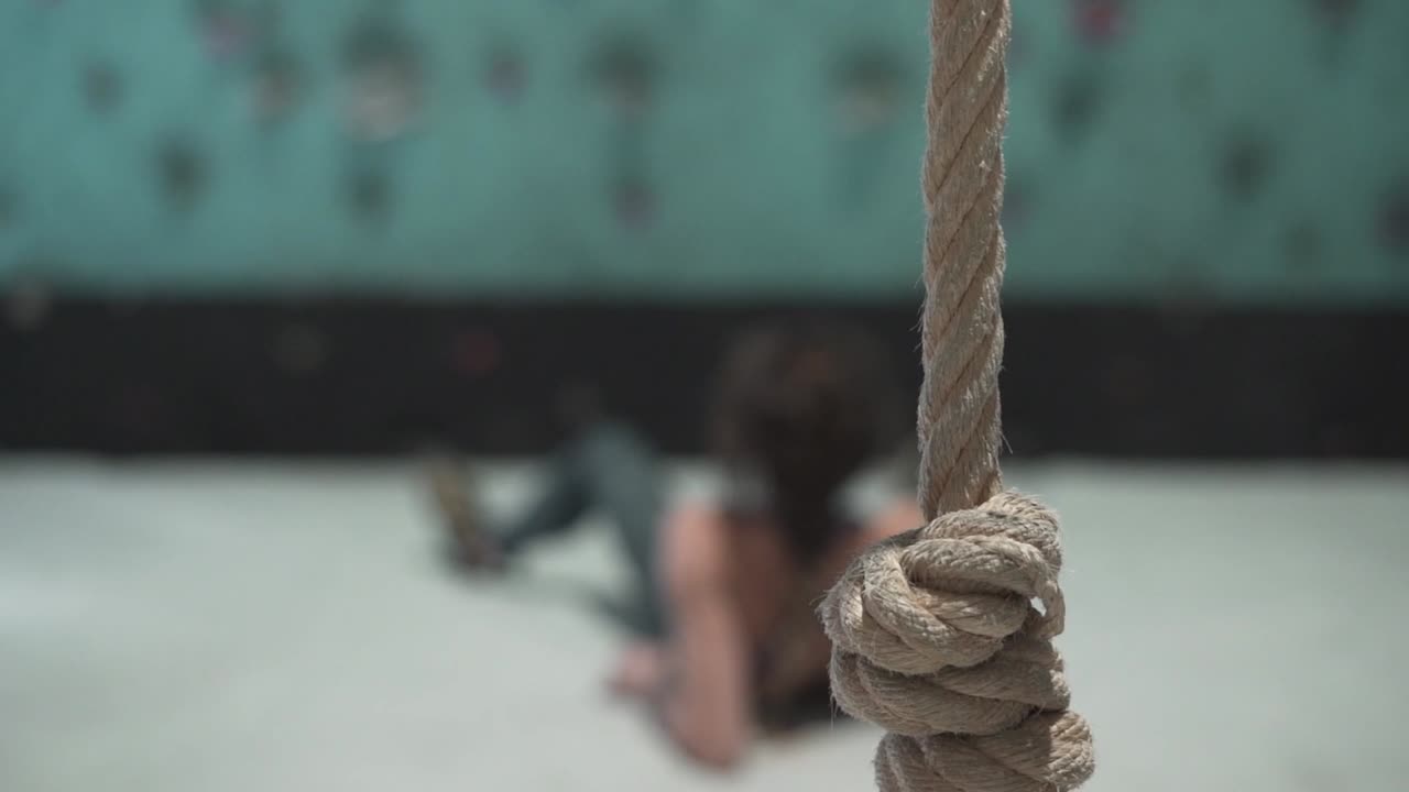 Rock Climbing at the Gym