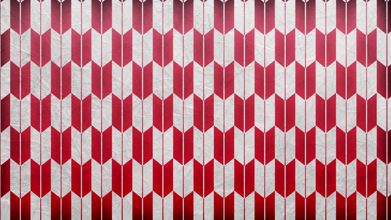 일본 스타일 패턴 모양 기하학 텍스처 루프 애니메이션