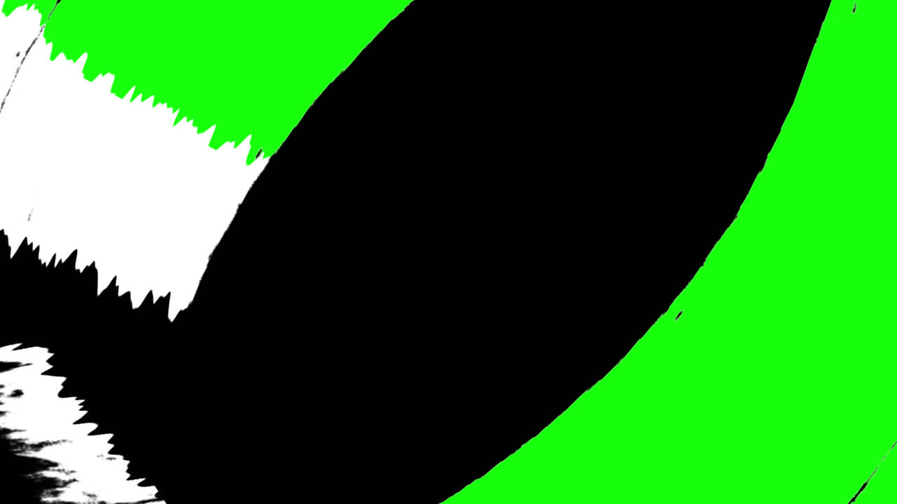 Effetto di Transizione a Scorrimento Dinamico su Green Screen
