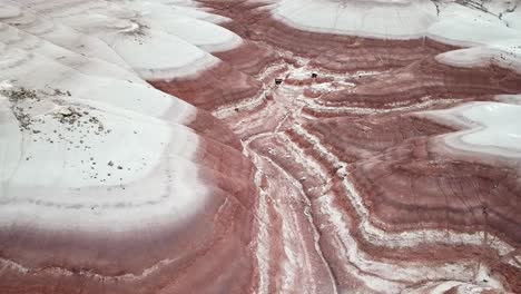 el planeta marte parece un paisaje paisajístico en el desierto de utah, ee.uu.