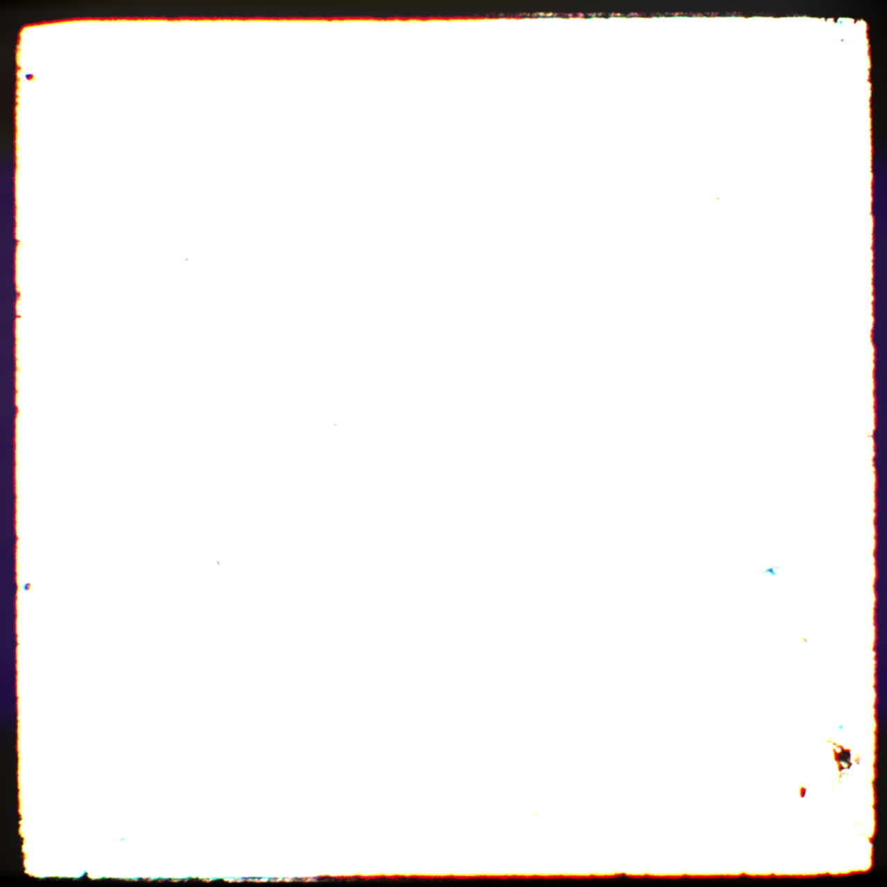 Blank Image with Frame and Noise