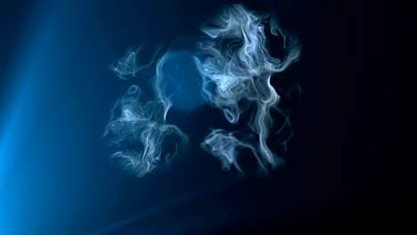 smoke light motion 4k