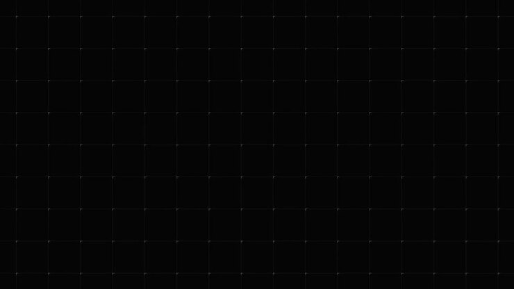 Abstract Dark Grid Background with Subtle Pulsing Light Points