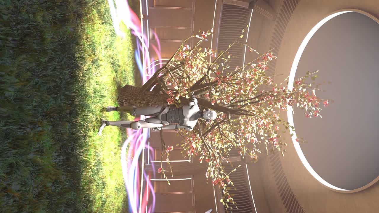 인공지능, 어머니 지구, 고대 에너지 흐름, 로 프로토타입, 의식, 사이보그