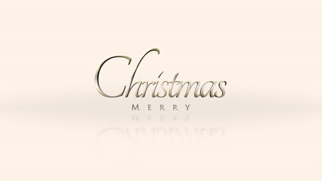 Elegance-style-Merry-Christmas-text-on-white-gradient