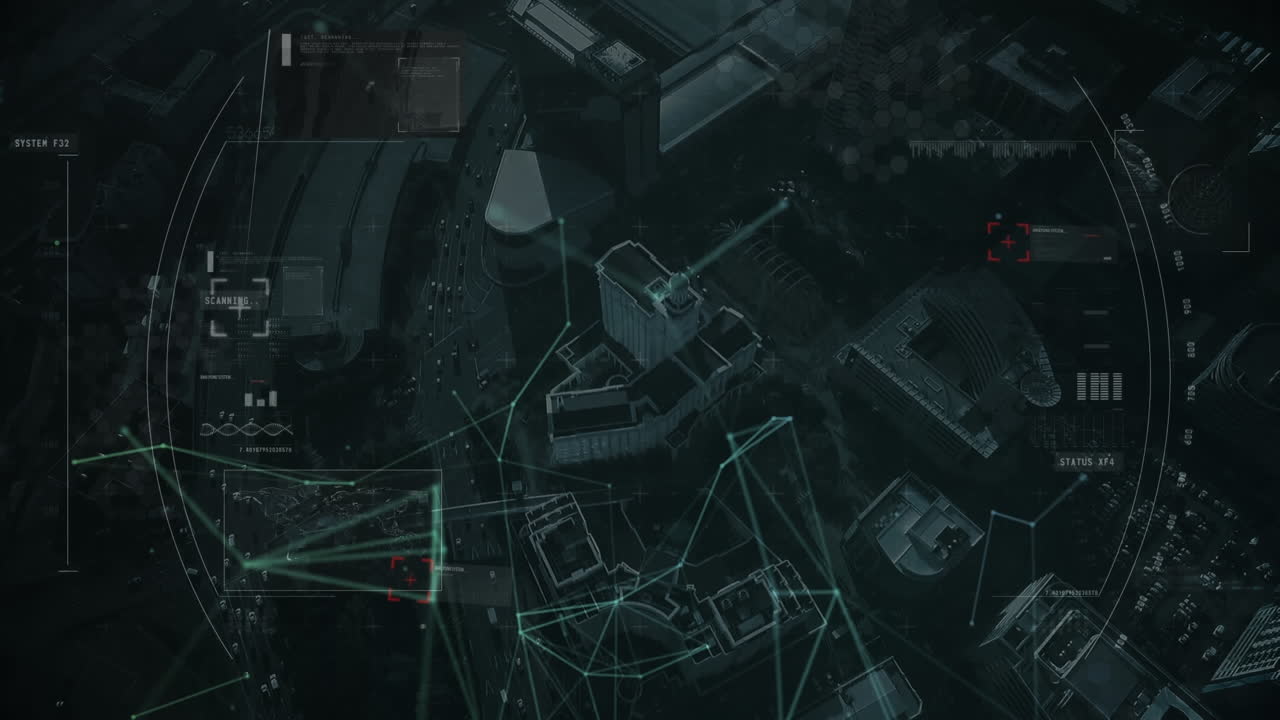 Scope scanning against cityscape