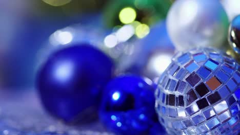 Holiday-ornaments-with-bokeh-background