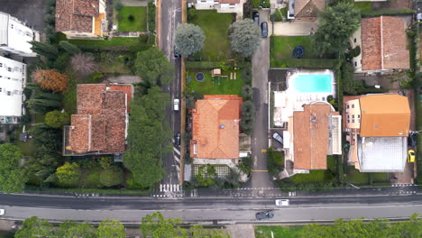 villas casas de vacaciones asentamiento en el lago de garda