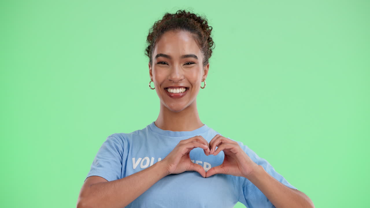 Volunteer Showing Love and Support