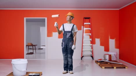 interior painting by a professional