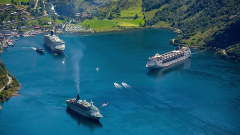 Fiordo-De-Geiranger,-Noruega.