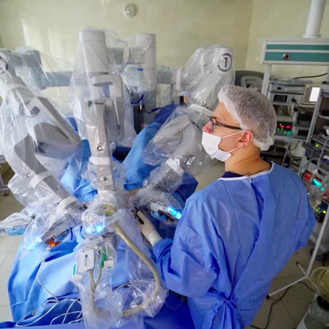 da vinci surgery. medical operation involving robot. future of medicine