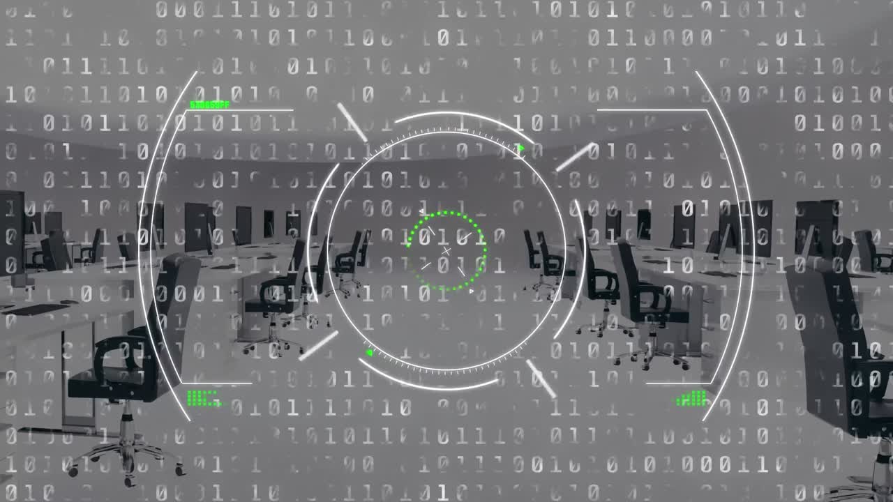 сканирование сферы над двоичным кодированием против пустого офиса