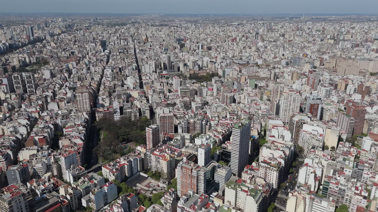 Aerial View of Buenos Aires City