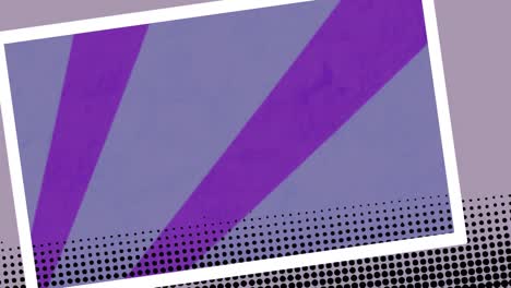 animación de la pantalla con rayas púrpuras giratorias que se mueven en movimiento hipnótico en un bucle sin costuras