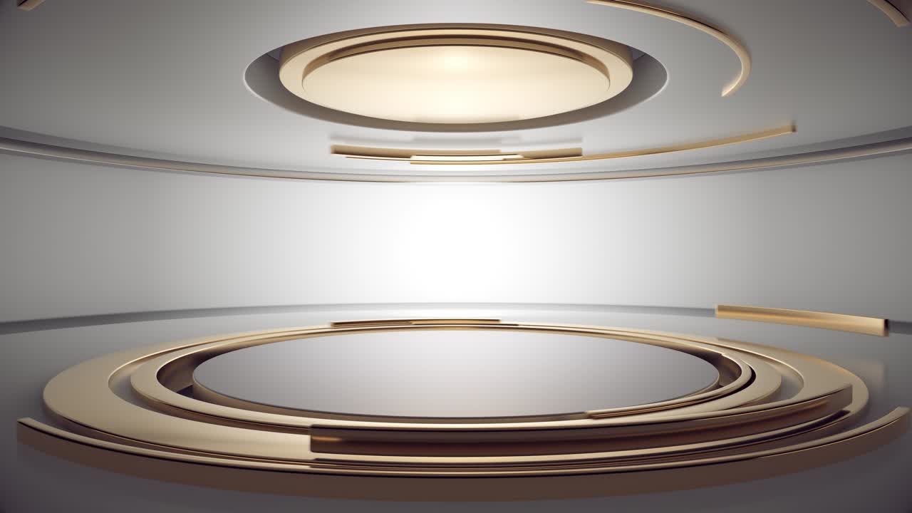 포디움과 추상적인 색 배경으로 제품 장면 3d 애니메이션 제품 디스플레이 스탠드, 쇼케이스 루프 애니메이션