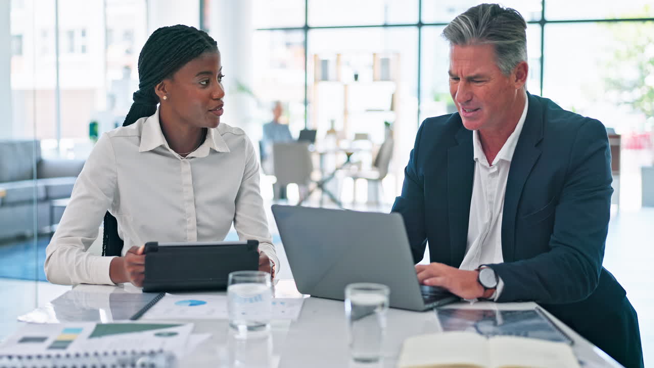 CEO, PA And Businessman With Assistant Free Stock Video Footage ...