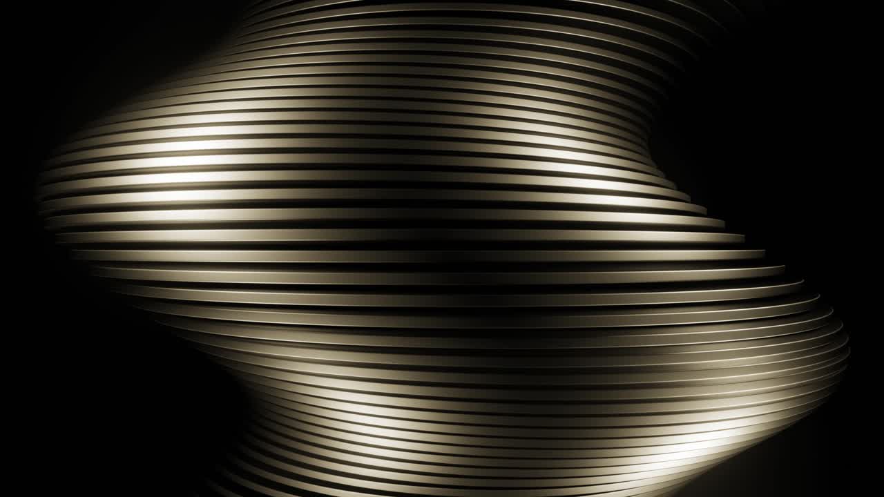 추상적인 금 스피럴