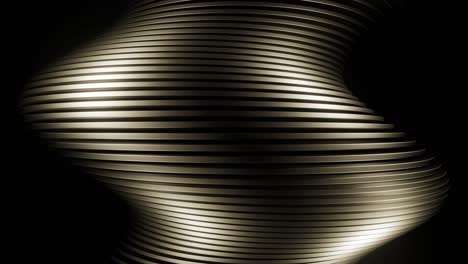 abstract gold spiral
