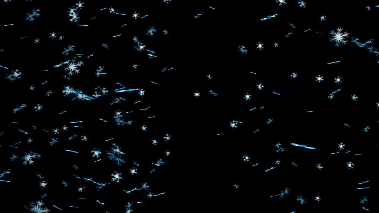 Realistic snow in 4K. 3d rendering background