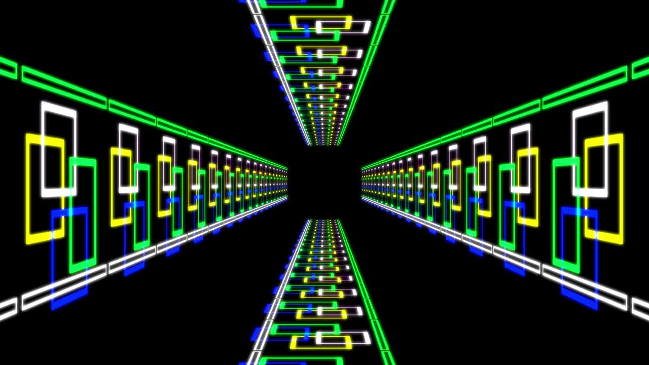 el progreso del túnel cibernético animación gráficos de movimiento