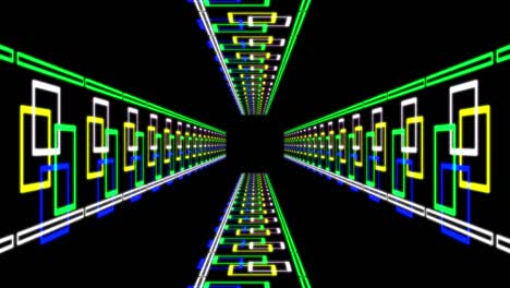 cyber tunnel progress animation motion graphics (animazione del progresso del tunnel informatico)