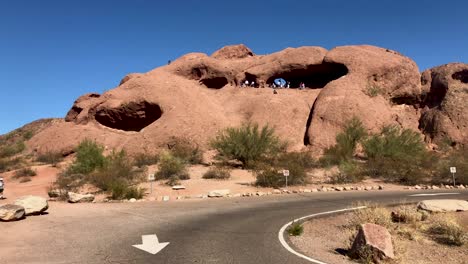 exploring papago park in tempe, arizona