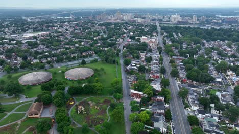 Amerikanische-Stadt