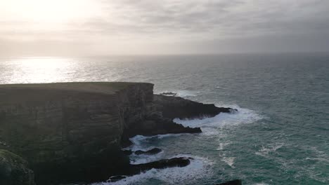 imágenes aéreas - vistas impresionantes de la cabeza de mizen