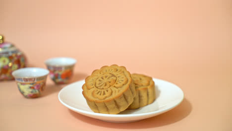 chinese moon cake for mid-autumn festival