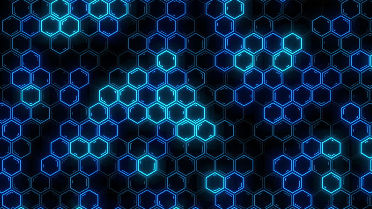 fondo de patrón hexagonal abstracto