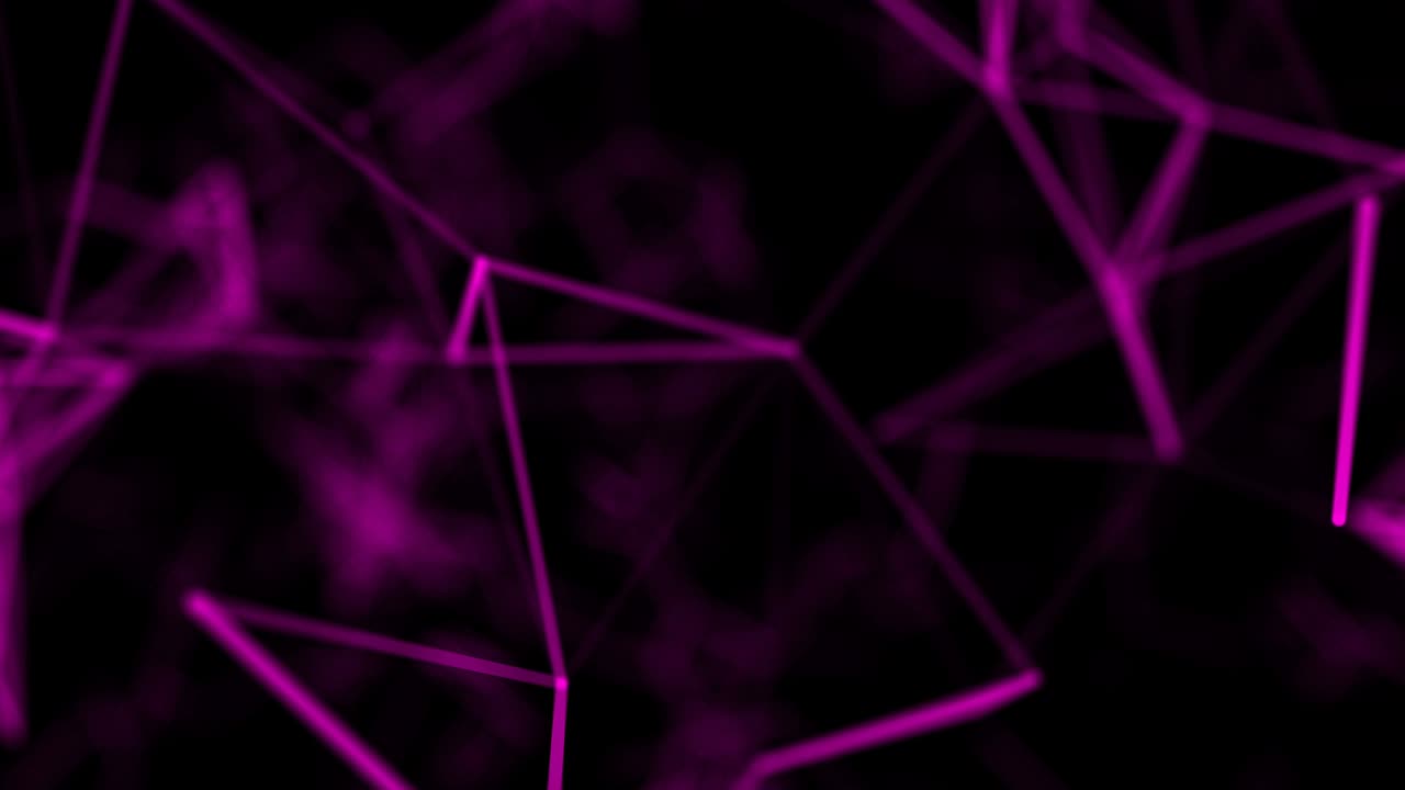 conexión digital abstracta moviendo puntos y líneas. fondo tecnológico.