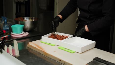 chocolate truffle making process