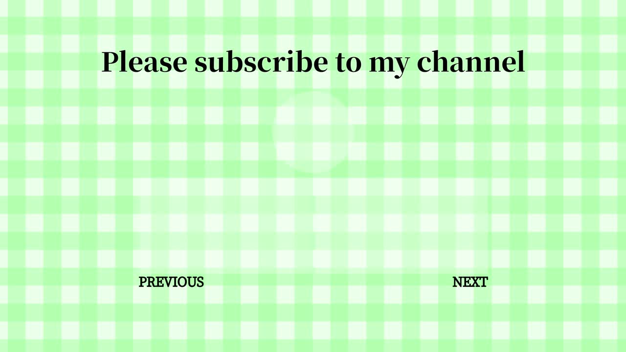 플레이드 체커드 엔드 카드 엔딩 스크린 모션 그래픽