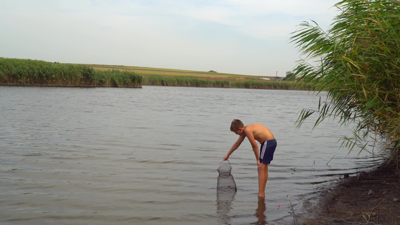 호수에서 잡힌 어류의 십대