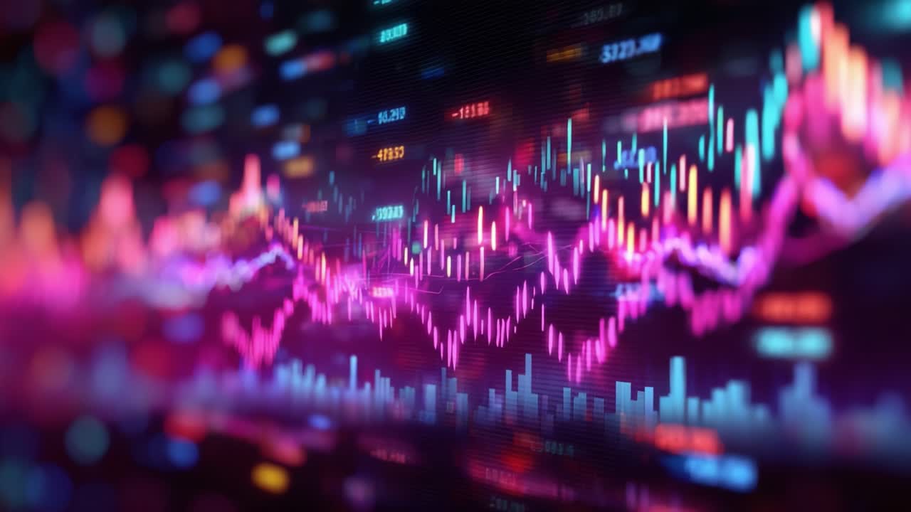 A Vibrant Visualization of Market Trends: Analyzing Data Patterns and Fluctuations with Eye-Catching Graphical Representations of Financial Statistics