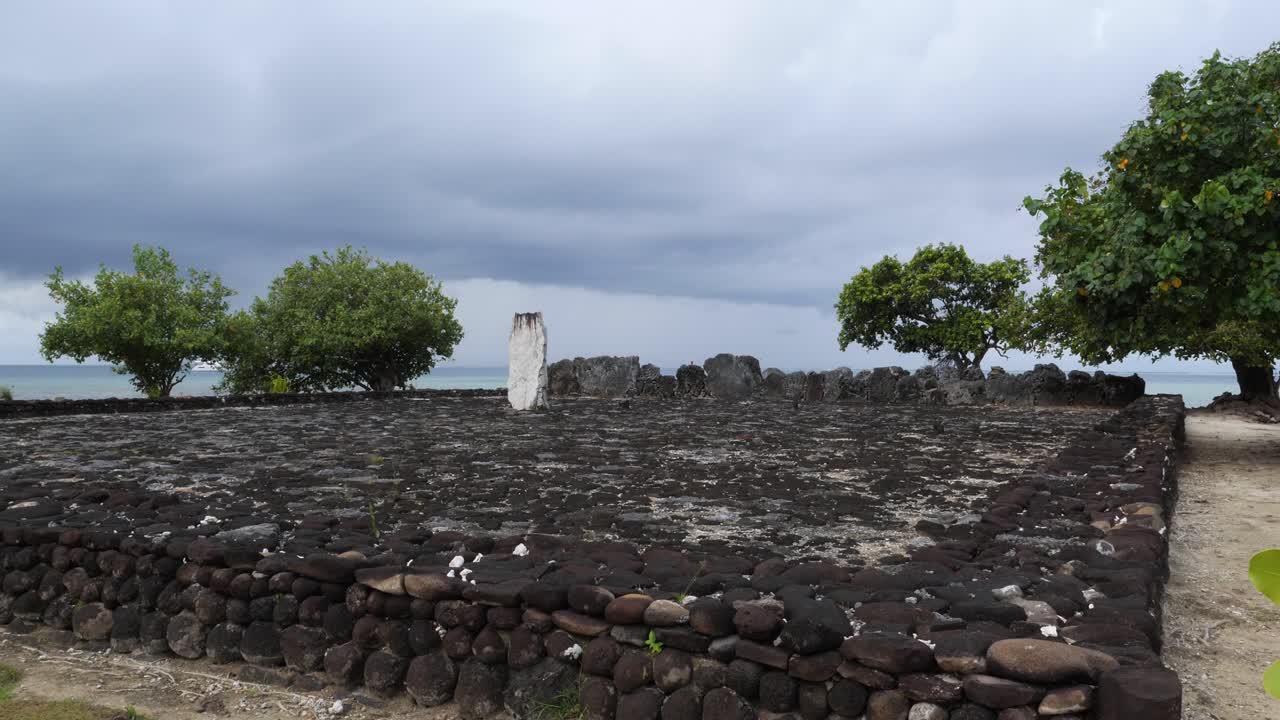 Marae Taputapuatea is a large marae complex at Opoa in Taputapuatea, Raiatea, Society Islands, French Polynesia.