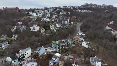 Häuser-Auf-Dem-Mount-Washington-In-Pittsburgh