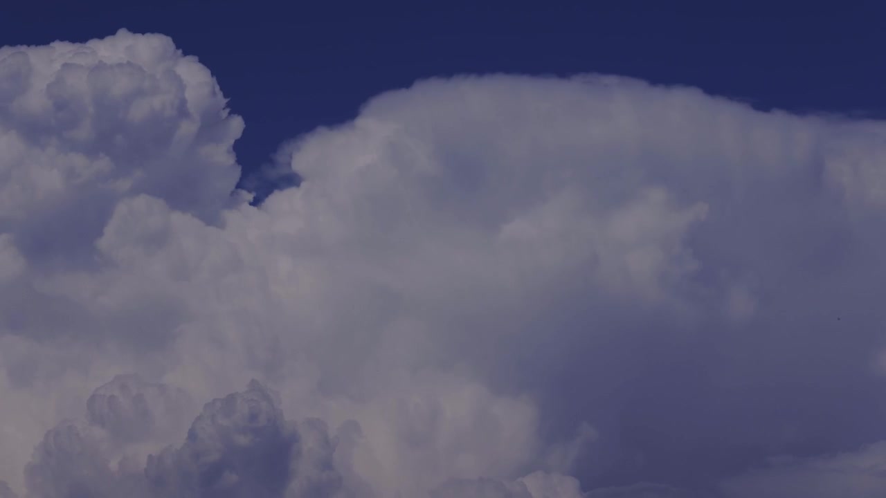 Severe Weather Timelapse: Towering Cumulonimbus Storm Clouds in Motion