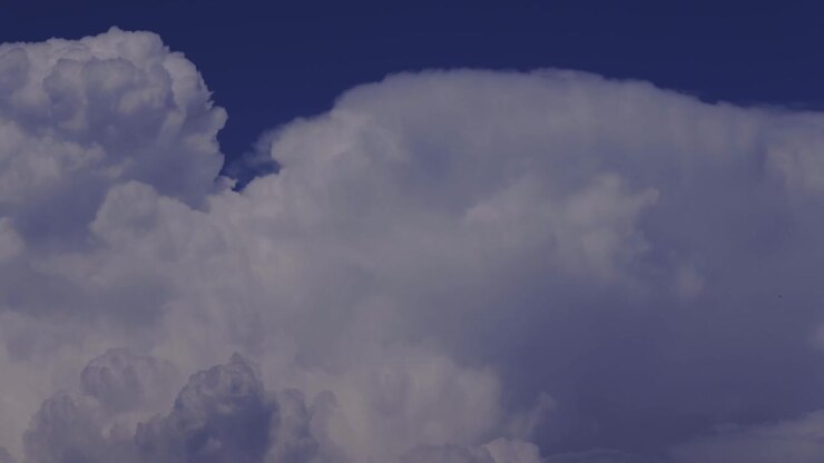Severe Weather Timelapse: Towering Cumulonimbus Storm Clouds in Motion
