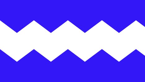 material de bucle de triángulo de onda dentada animación gráficos de movimiento