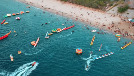 drone-shot-of-water-sports-@-Puerto-Galera-Philippines