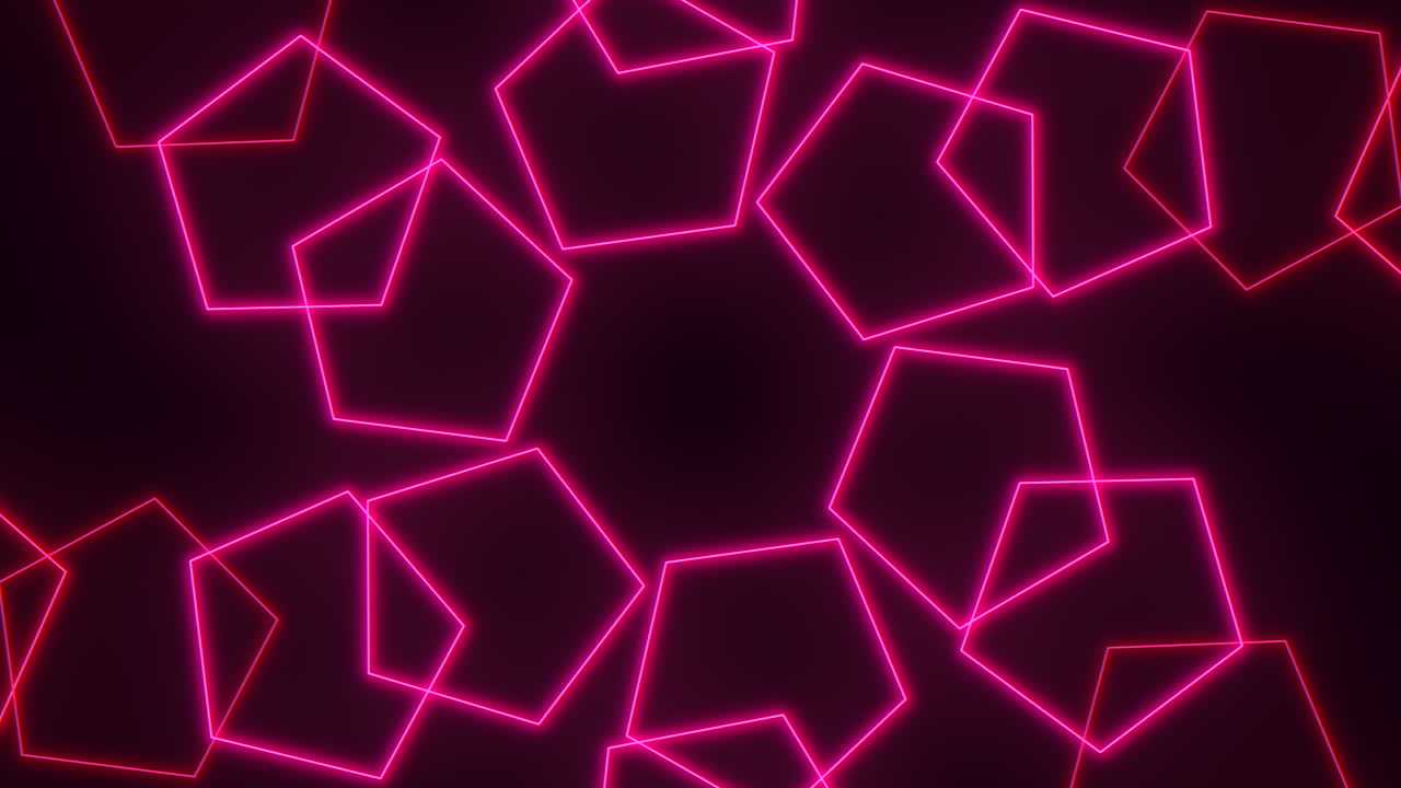 The image showcases a striking grid pattern of bright red squares forming a diamond shape in the center. The visual is captivating in its simplistic yet mesmerizing arrangement