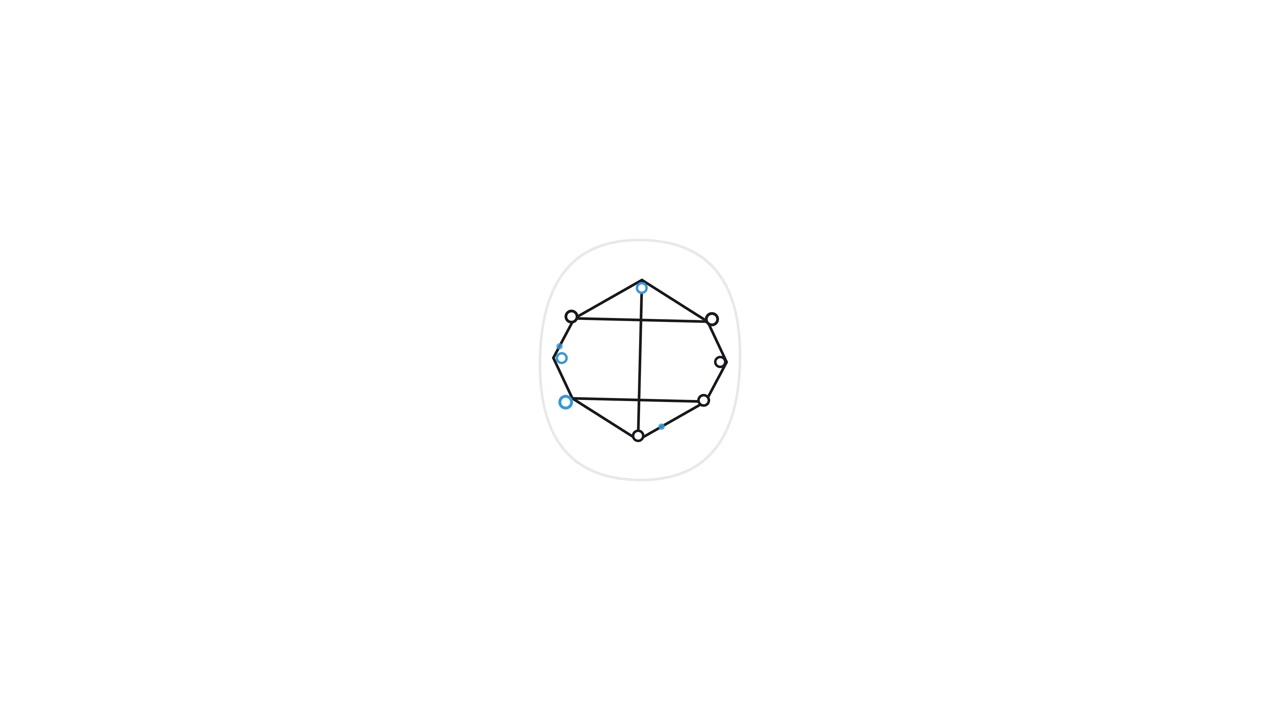Abstract Geometric Animation of Moving Nodes on a Network