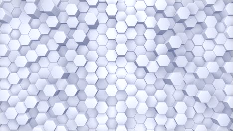 animación de fondo hexagonal abstracta